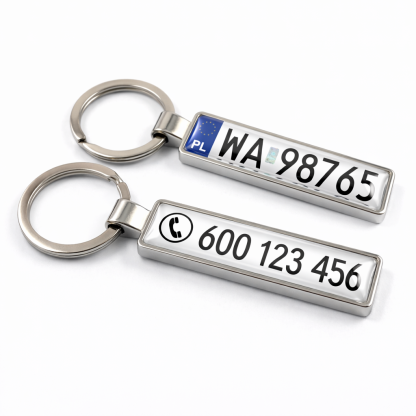 Personalizowany Brelok Samochodowy 3D